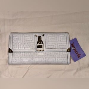 Versace White Envelope Wallet
